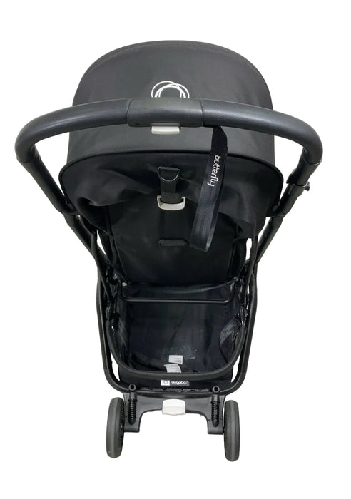 Bugaboo Butterfly Stroller, 2021, Black, Midnight Black, Midnight Black