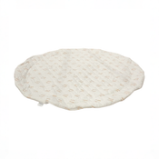 Shop Poppyseed Play Linen Round Mat, Neutral Line at GoodBuy Gear