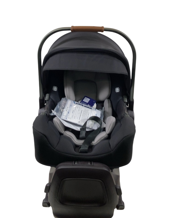 Shop Nuna PIPA rx Infant Car Seat with RELX Base, 2024, Caviar at GoodBuy Gear