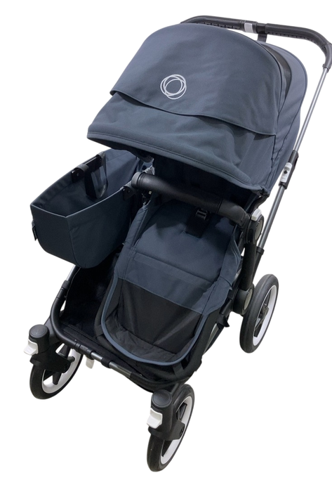 Shop Bugaboo Donkey 5 Mono Stroller, 2024, Graphite, Stormy Blue, Stormy Blue at GoodBuy Gear