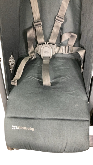 Shop UPPAbaby G-Link V2 Double Stroller, 2022, Greyson (Charcoal Melange) at GoodBuy Gear