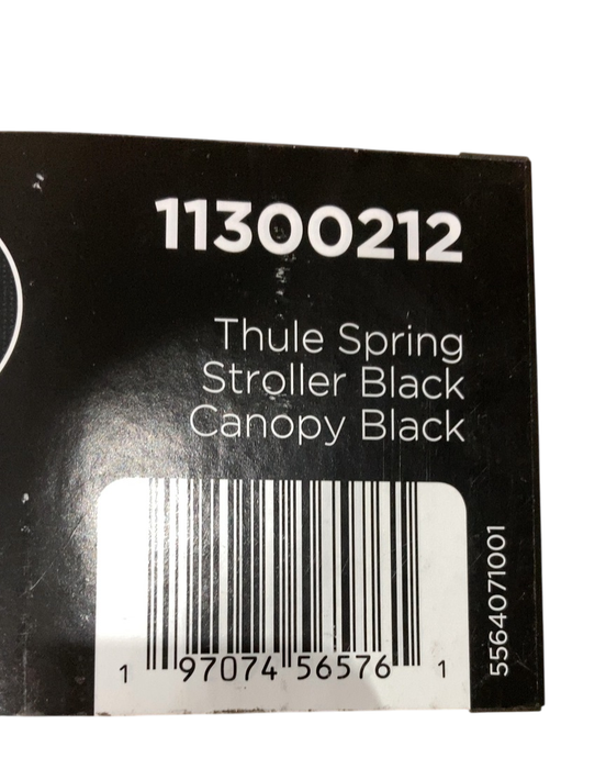 Shop Thule Spring Stroller, 2024, Black, Midnight Black at GoodBuy Gear