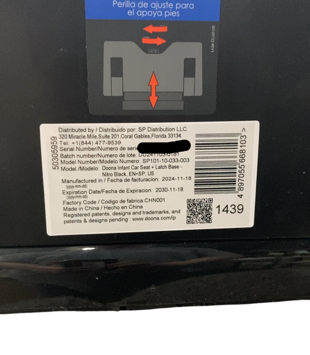 Shop Doona Infant Car Seat & Stroller Combo, 2024, Nitro black at GoodBuy Gear