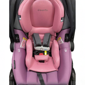 Shop Evenflo Gold Shyft Dual Ride Infant Car Seat Stroller Combo, 2023, Opal Pink, with Carryall Storage and Extended Canopy at GoodBuy Gear