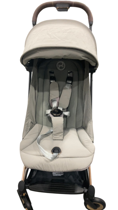 Shop Cybex Coya Stroller, 2023, Mirage Grey, Rose Gold at GoodBuy Gear