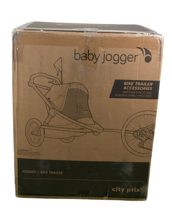 Shop Baby Jogger City Prix Jogger x Bike Trailer, 2025, Ambition Black at GoodBuy Gear