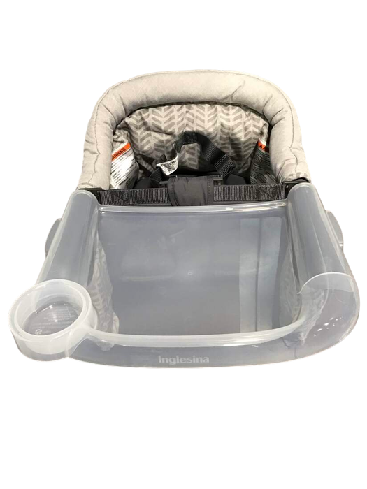 Shop Inglesina Fast Table Chair, Broken Arrow Gray, With Dining Tray at GoodBuy Gear
