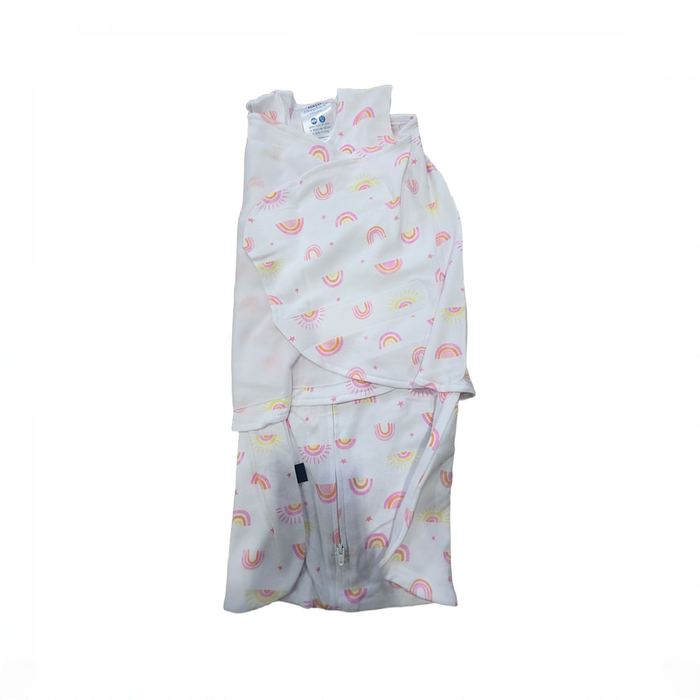 Shop Halo SleepSack Swaddle, Newborn, Sunshine Rainbows at GoodBuy Gear