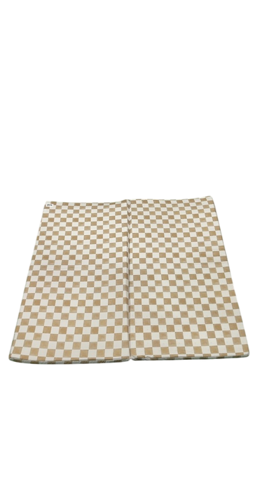 Shop Toki Kids Standard Padded Play Mat 40" x 40", Checker Toffee at GoodBuy Gear