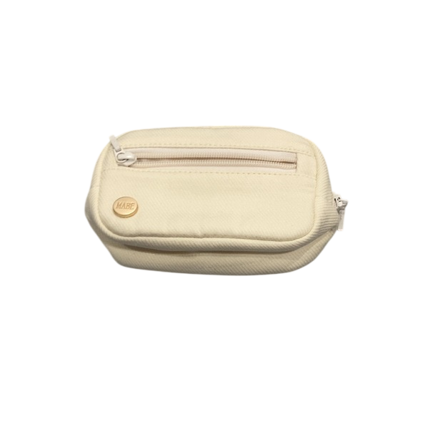 Shop Mabē Monarch Accessory Bag, ivory at GoodBuy Gear
