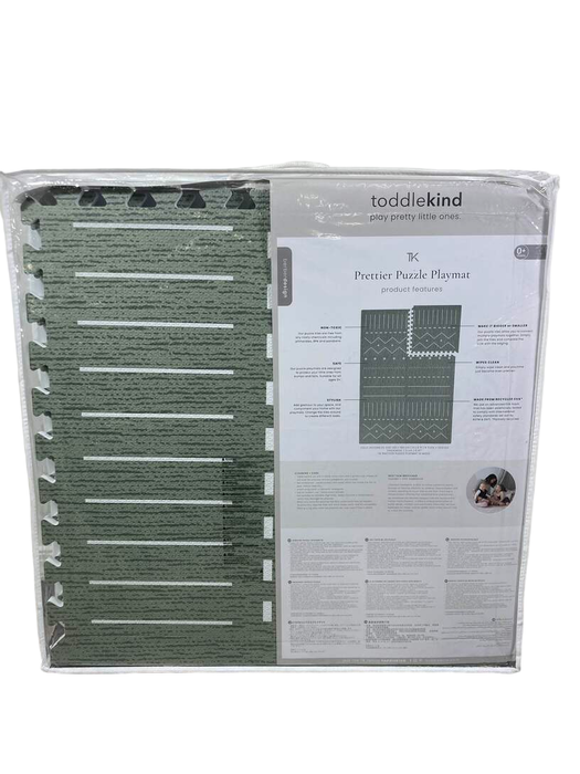 secondhand Toddlekind Prettier Puzzle Playmat Standard, Berber, Moss