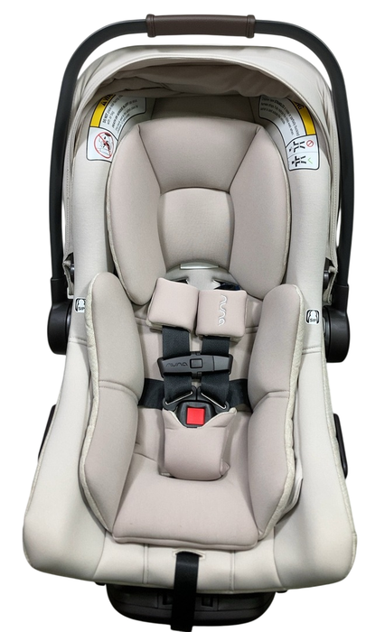 Shop Nuna Pipa Aire RX Infant Car Seat, 2024, Biscotti at GoodBuy Gear