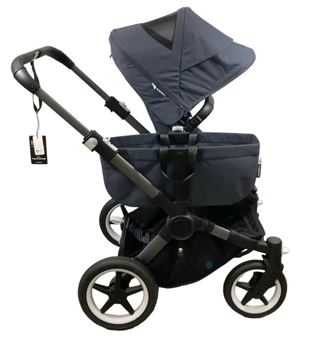 Bugaboo Donkey 5 Mono Stroller, 2025, Graphite, Stormy Blue, Stormy Blue
