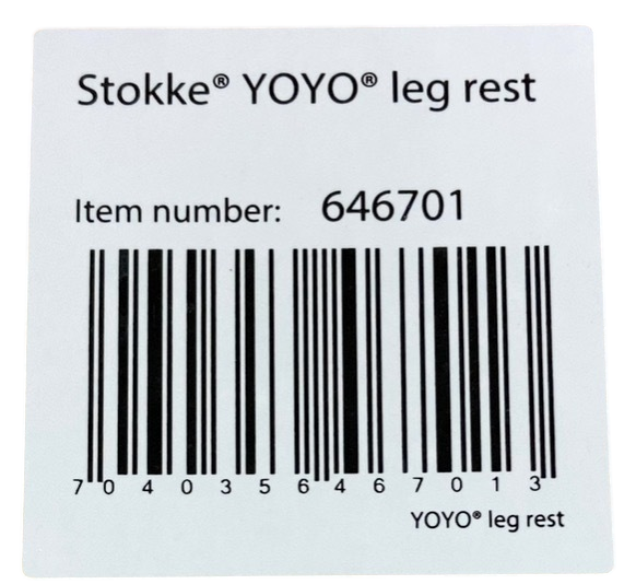 Shop Stokke YOYO Leg Rest, Black at GoodBuy Gear