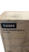 Shop Thule Chariot Sport 2 Bike Trailer, Black, 2024, Double at GoodBuy Gear