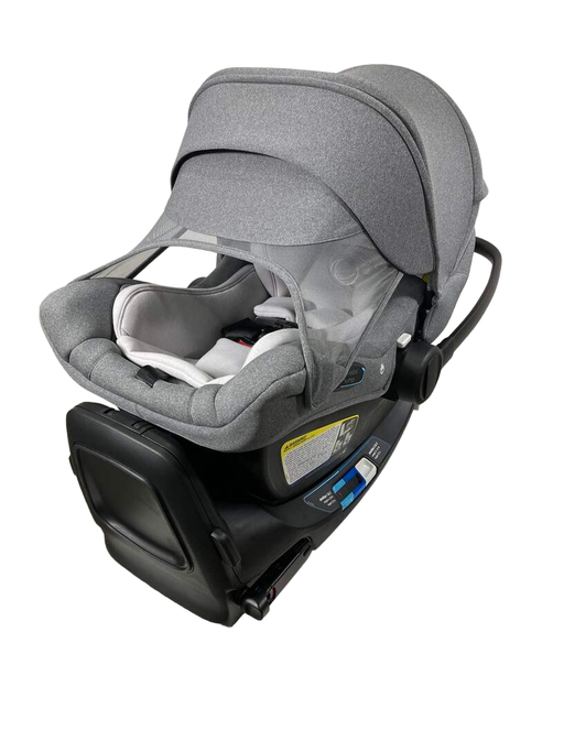 used Bugaboo Turtle Air By Nuna Car Seat, Grey Melange, 2021