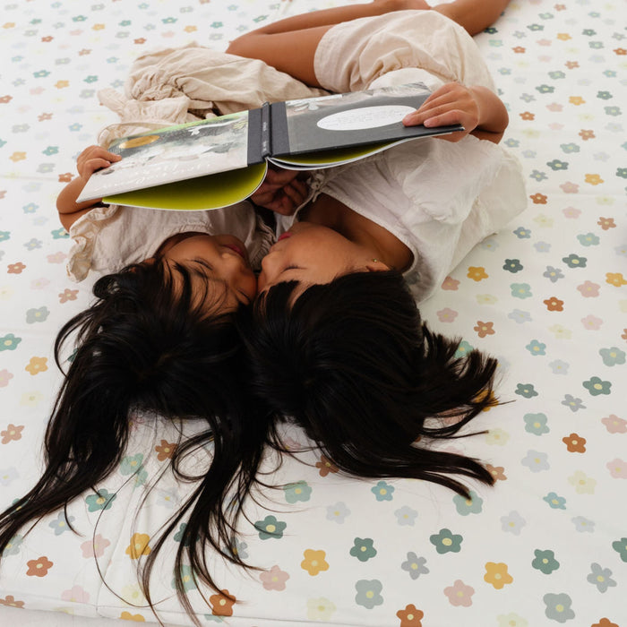 Toki KIds Playful Posies Vegan Leather Mat