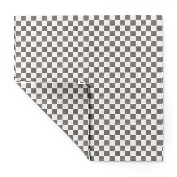 Toki Kids Vegan Leather Mat Standard, Checker Pepper