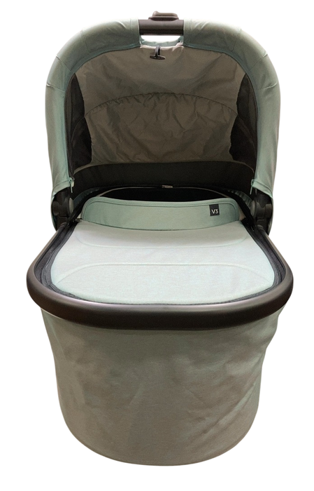Shop UPPAbaby Bassinet V3, Kenzi (Mystic Aqua) at GoodBuy Gear