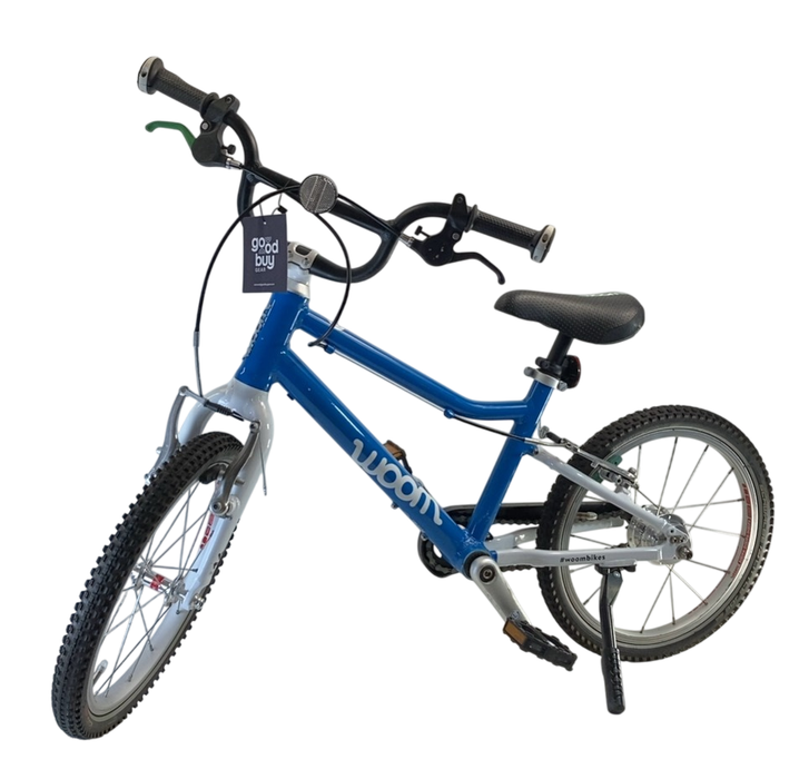 Shop Woom 3 Bike "16, Sky Blue at GoodBuy Gear
