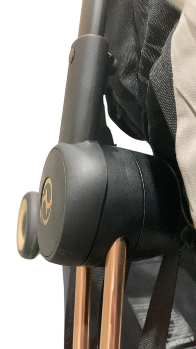 Shop Cybex Coya Stroller, 2023, Mirage Grey, Rose Gold at GoodBuy Gear