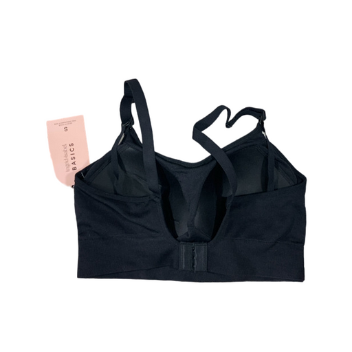 Ingrid & Isabel Drop Cup Nursing Bra, Black, Small