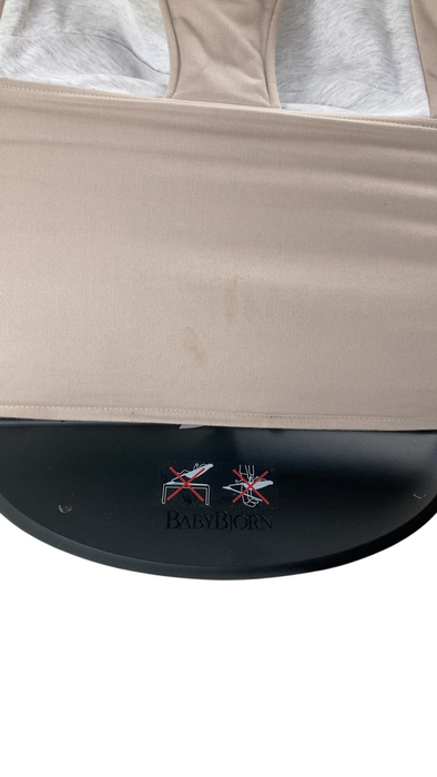 Shop BabyBjorn Bouncer Balance, Beige/Gray, Black Frame at GoodBuy Gear