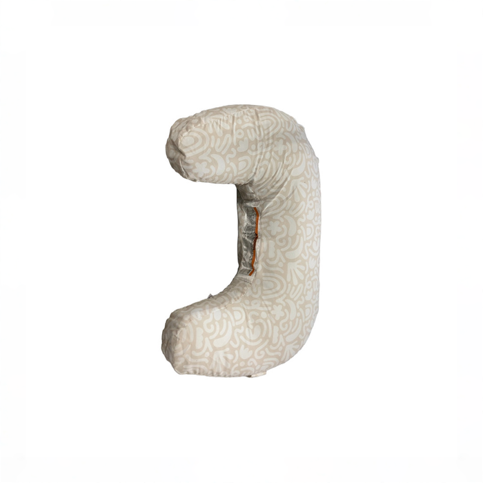 Shop Boppy Nursing Pillow, Base Model, Cream retro squiggles at GoodBuy Gear