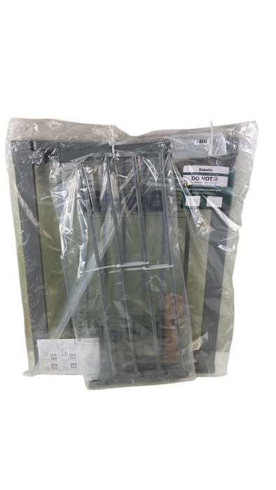 Shop BABELIO Pressure Mounted Metal Baby Gate, 1 Piece, Door, Grey at GoodBuy Gear