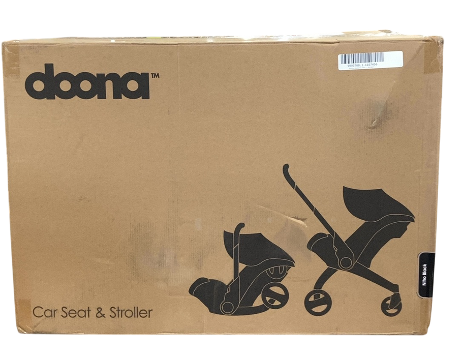 Shop Doona Infant Car Seat & Stroller Combo, 2024, Nitro Black at GoodBuy Gear