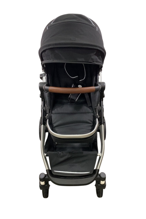Shop Mockingbird Single to Double 2.0 Stroller, 2025, Black, Silver With Penny Leather, Windowpane at GoodBuy Gear