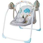 Shop Duomilee Electric Rocking Swing, Gray at GoodBuy Gear