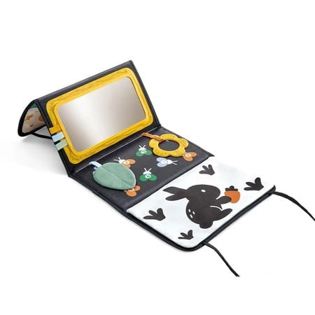 Hape High Contrast Tummy Time Mat, 0+