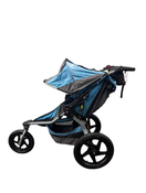 secondhand BOB Revolution Flex Single Jogging Stroller, 2014, Teal