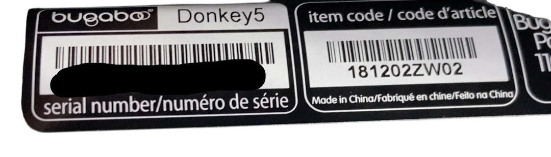 Shop Bugaboo Donkey 5 Duo Extension Set, 2024, Black, Midnight Black, Midnight Black, with Canopy at GoodBuy Gear