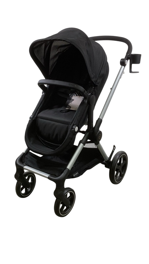 Shop Cybex Eos and Aton G Swivel Travel System, 2024, Black Frame, Moon Black at GoodBuy Gear