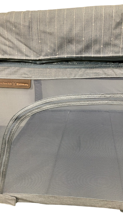 Shop UPPAbaby REMI Playard, Paige (Blue Melange) at GoodBuy Gear