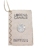 Shop Lorena Canals Round ABC Washable Rug 5', Vintage Blue at GoodBuy Gear