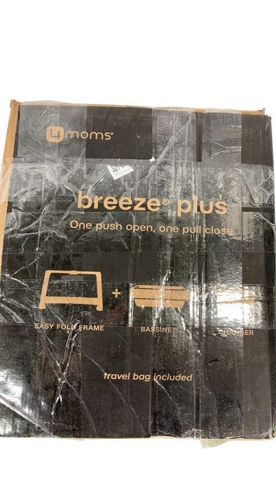 Shop 4moms Breeze Playard Plus, 1045, Birch at GoodBuy Gear