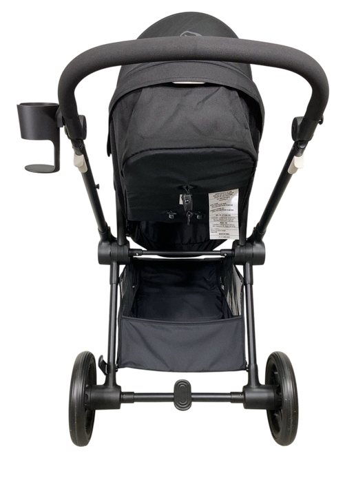 Shop Cybex Eos and Aton G Travel System, 2024, Black, Moon Black at GoodBuy Gear