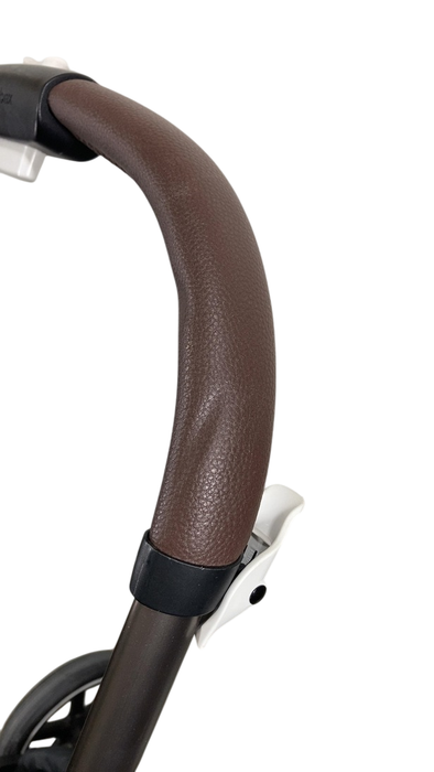 Shop Cybex Gazelle S Modular Stroller, 2022, Moon Black, Taupe Frame at GoodBuy Gear