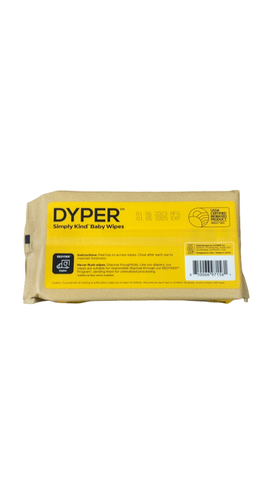 Shop DYPER Baby Wipes, 60 Count at GoodBuy Gear
