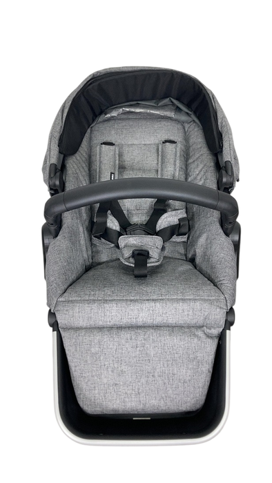 Shop Thule Sleek Sibling Seat, Aluminum, Grey Melange, 2024 at GoodBuy Gear