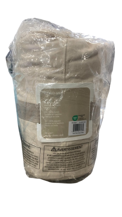 Shop Crane Baby Calm Crinkled Comfort Fitted Sheet, Beige at GoodBuy Gear