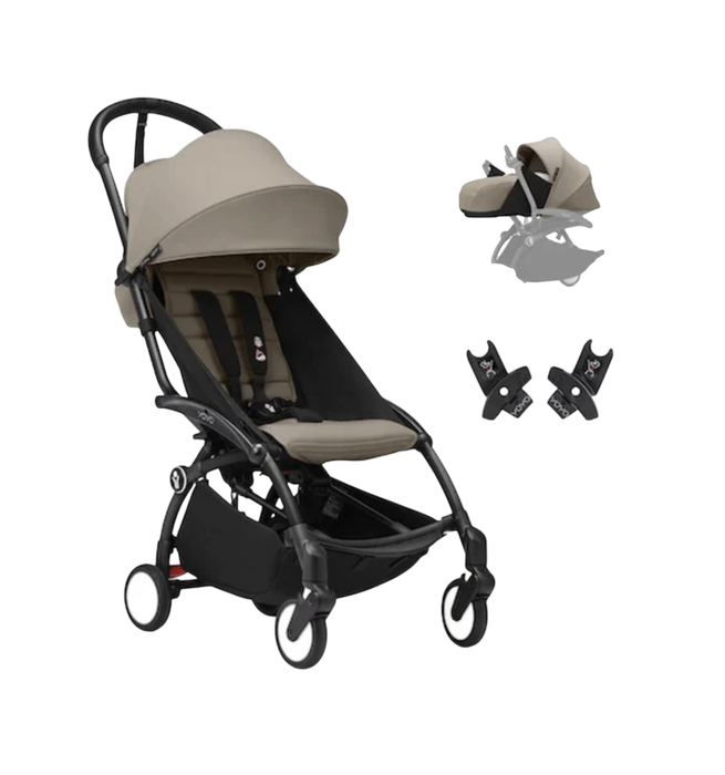 Shop Stokke YOYO3 Stroller from Newborn, 2024, Taupe at GoodBuy Gear