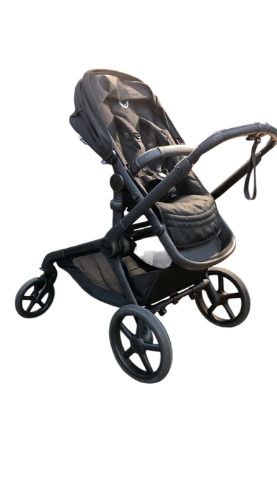 Shop Bugaboo Kangaroo Single To Double Stroller, 2024, Black, Midnight Black, Midnight Black at GoodBuy Gear