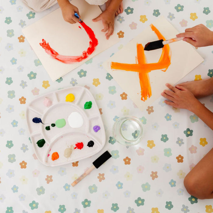 Toki KIds Playful Posies Vegan Leather Mat