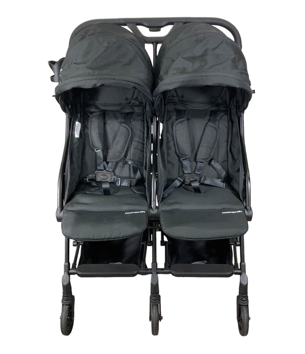 Shop Mompush Lithe Double Stroller, 2022, Black at GoodBuy Gear