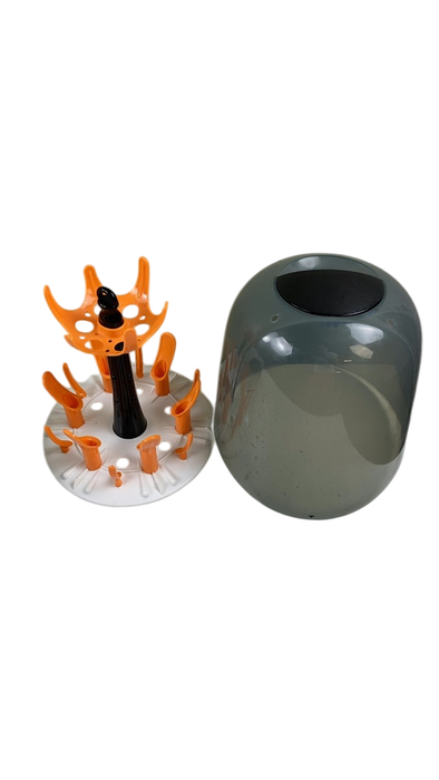 Shop Baby Brezza One Step Baby Bottle Sanitizer and Dryer (Steam Sterilizer), White on Black at GoodBuy Gear