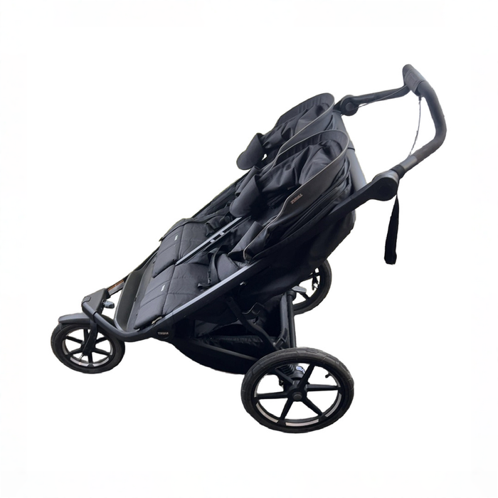 Shop Thule Urban Glide 3 Double Stroller, 2023, Black, Click In Buckle at GoodBuy Gear